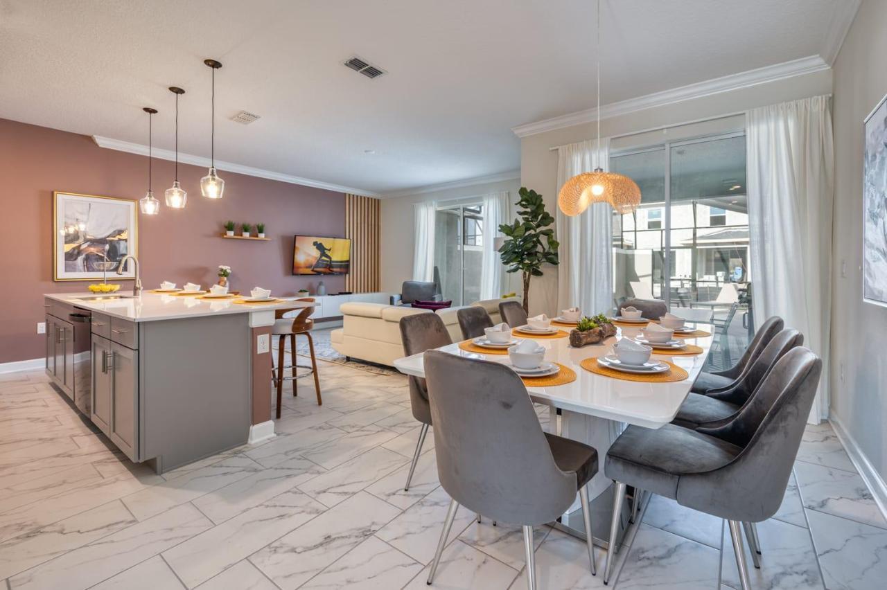 Awesome Home With Private Pool Near Disney Kissimmee Buitenkant foto