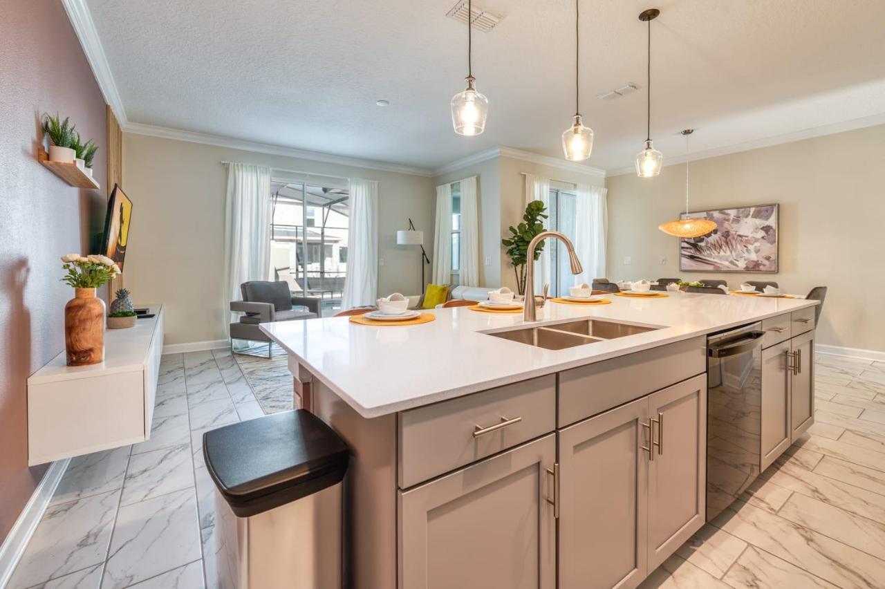 Awesome Home With Private Pool Near Disney Kissimmee Buitenkant foto